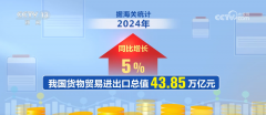 <strong>4385万亿元立异高!2024年我国外贸实现“</strong> <strong>4385万亿元立异高!2024年我国外贸实现“</strong>
